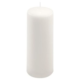 Zestaw świec słupkowych, 20 cm, Ø 7,5 cm, biały, 2 szt.