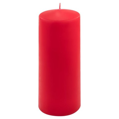 Zestaw świec słupkowych, 20 cm, Ø 7,5 cm, czerwona, 2 szt