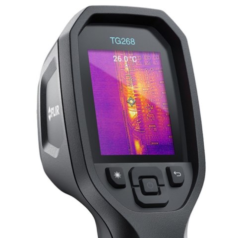 FLIR KAMERA TERMOWIZYJNA PUNKTOWA 160X120 MSX SUPER RESOLUTION 320X240, -25°C DO 400°C LASER TG268