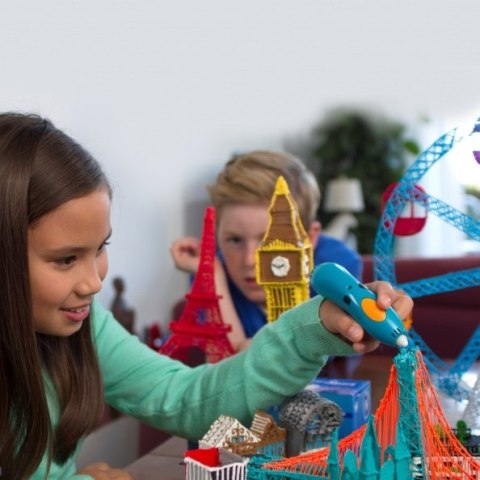 3DOODLER START FILAMENT ECO 2.5MM, 250 SZTUK, 5 KOLORÓW (NIE/CZE/ZIE/SZA/CZAR), PRIMARY POW, 3DS-ECO-MIX2-250