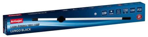 Lampa ścienna LED Activejet AJE-LUNGO Black