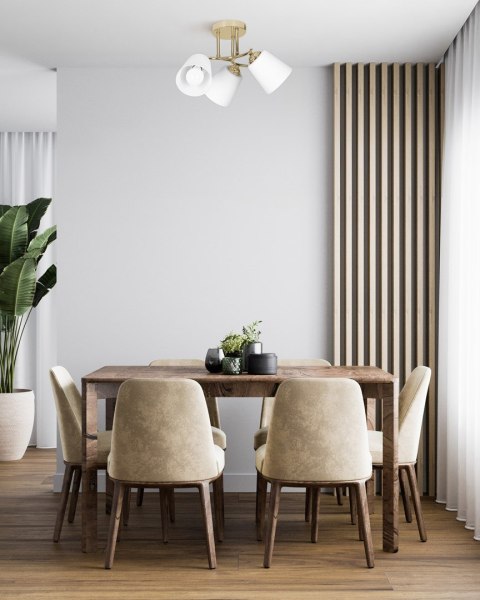 Lampa wisząca Activejet AJE-EMILY 3P GOLD E27 3x40W