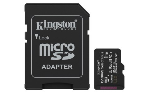 KINGSTON microSDXC 1TB Canvas Select Plus 3 + ADP