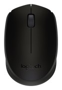 Mysz Logitech B170 910-004798 (optyczna; 1000 DPI; kolor czarny)