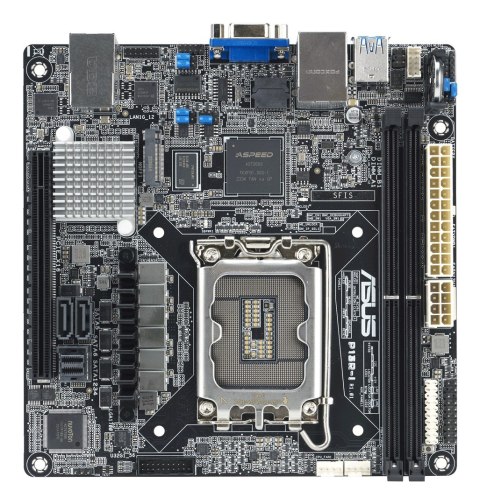 Płyta główna Asus P13R-I 1x LGA1700 Intel Xeon E-24XX C262 (2xDIMM, 6x SATA, 1xM.2, 2x1GbE, ASMB11-iKVM, miniITX)