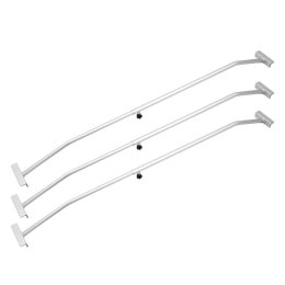 Aluminiowy wspornik stelażu do plandek płaskich w przyczepkach 100-170cm Bituxx