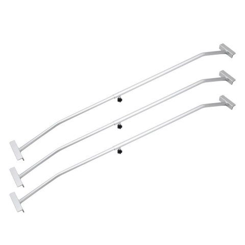 Aluminiowy wspornik stelażu do plandek płaskich w przyczepkach 100-170cm Bituxx