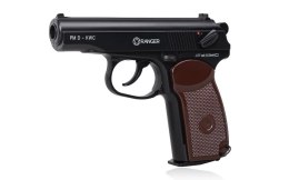 Wiatrówka pistolet RANGER PM Diabolo KWC kal. 4,5 2x6 strz. FULL METAL CO2 (AAKCPD441AZB)