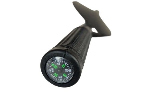 Saperka taktyczna wielofunkcyjna AZYMUT Traper czarna +pokrowiec