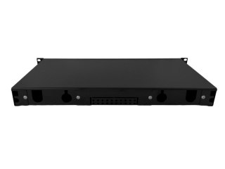 Alantec Przełącznica światłowodowa 24xSC simplex / 24xLC duplex 19" 1U z płytą czołową oraz akcesoriami montażowymi (dławiki, op