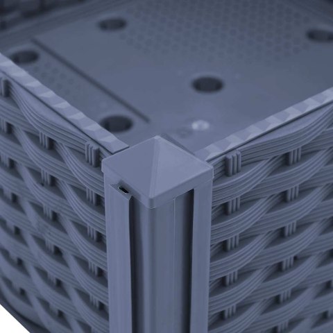 Donica do podniesionej rabaty, 80x40x71 cm, polipropylen