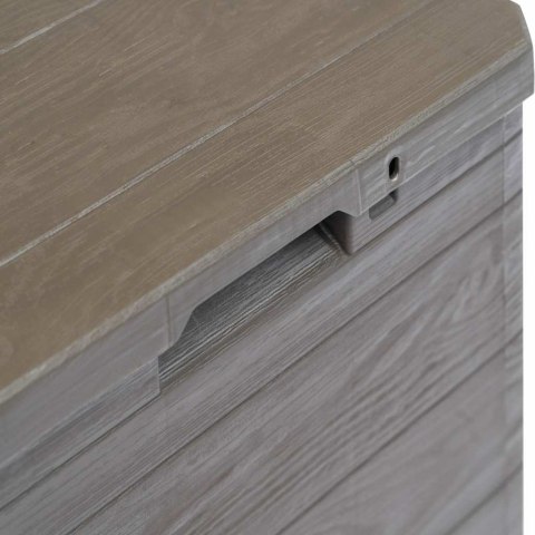 Skrzynia ogrodowa, 90 L, brązowa