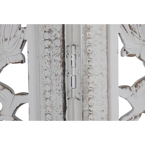 Parawan DKD Home Decor Biały Drewno mango Drewno MDF 150 x 2 x 180 cm