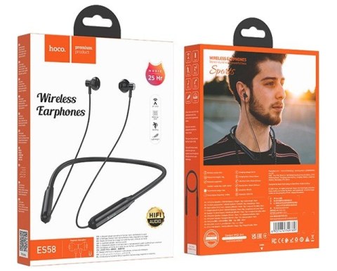Słuchawki bezprzewodowe Hoco ES58 Sound (czarny)