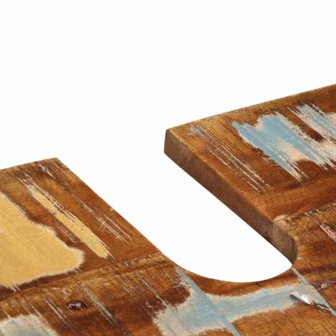 Zestaw mebli łazienkowych z półką 2 pcs Lite odzyskane drewno