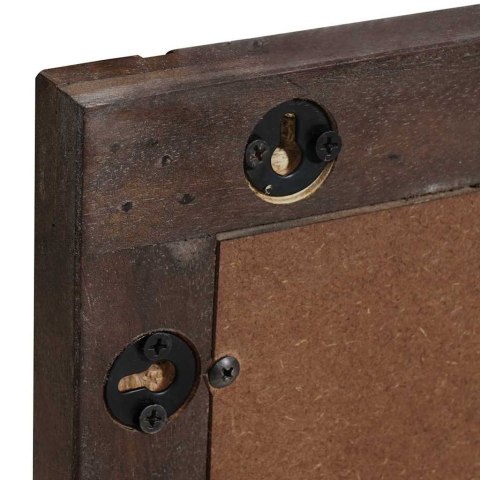 Zestaw mebli łazienkowych 3 pcs Orzechowy brąz 38 x 33 x 160 cm