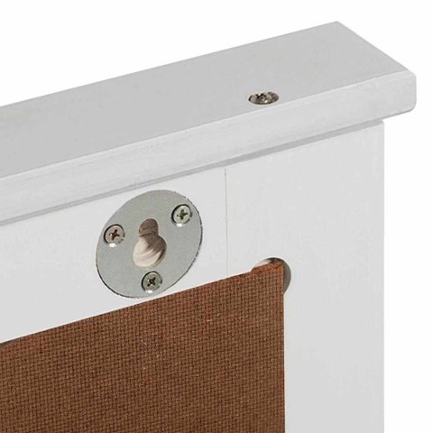 Zestaw mebli łazienkowych 3 pcs antyczna biel 37 x 34 x 110 cm