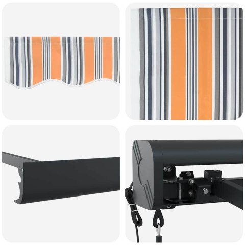 Automatyczna Markiza Retrakcyjna Pasiasta 300x250 cm