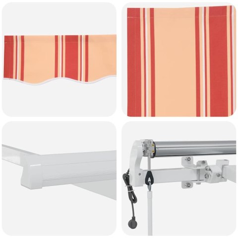 Markiza chowana Żółty i pomarańczowy 300 x 250 cm