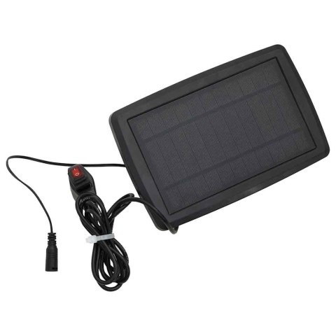 Ręczna Markiza Chowana z LED w Wielokolorowe Paski 500x350 cm