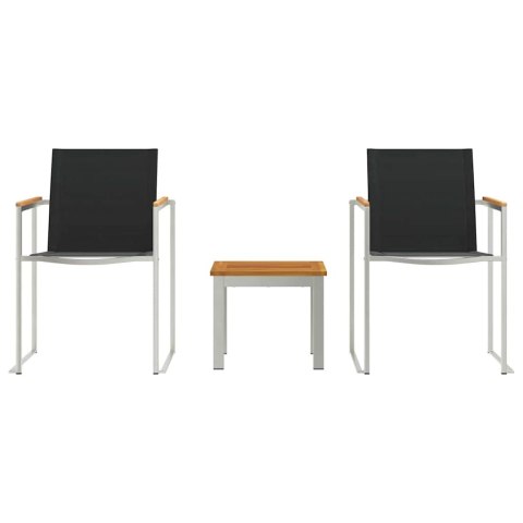 Zestaw do jedzenia na zewnątrz 3 pcs Lite drewno tekowe