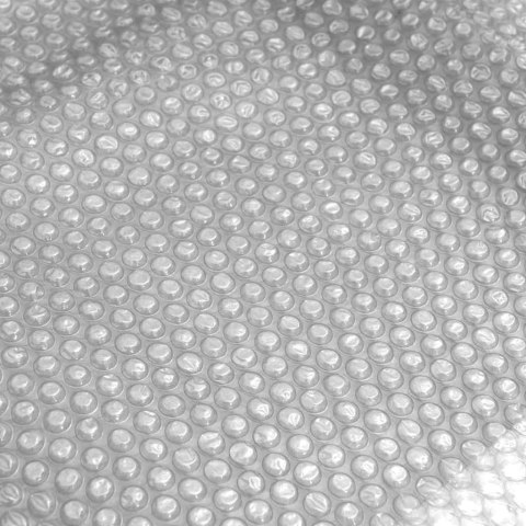 Pływająca folia solarna z PE, 381 cm, szara