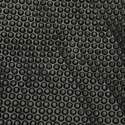 Pokrywa na basen, czarna, 381 cm, PE