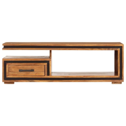 Stolik kawowy, 100 x 45 x 33 cm, lite drewno akacjowe