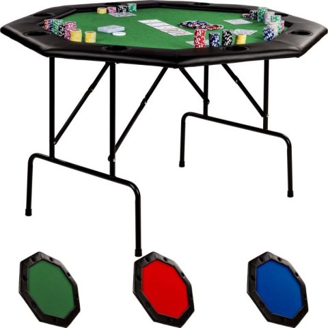 Stół do pokera - kolor zielony