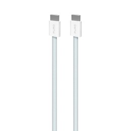 Kabel przewód USB-C 60W 480mbps 1.5m - niebieski