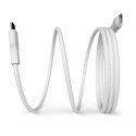 Kabel przewód magnetyczny USB-C 60W USB 1m - biały