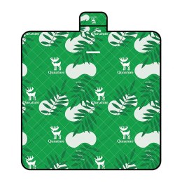 Mata piknikowa koc wodoodporny turystyczny 2 x 2 m - zielona