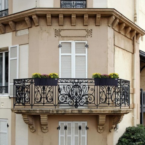 STILISTA Zestaw wiszących doniczek na kwiaty,szary, 2 sztuki