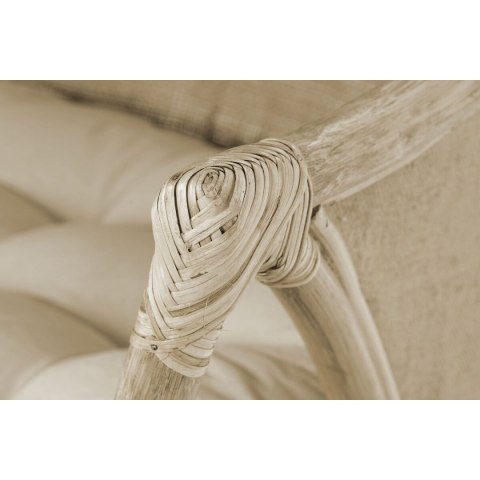 Fotel ogrodowy DKD Home Decor Biały Brązowy 66 x 50 x 90 cm 63 x 66 x 88 cm 65 x 63 x 90 cm