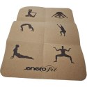 KORKOWA MATA DO JOGI SKŁADANA 183x61x0.4CM ENERO FIT