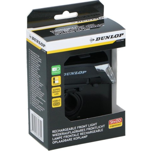 LAMPKA ROWEROWA PRZEDNIA DUNLOP K-MARK