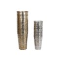 Wazon DKD Home Decor Złoty Srebrzysty Aluminium Nowoczesny 31 x 31 x 106 cm