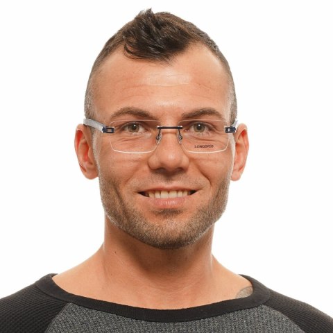 Ramki do okularów Męskie Longines LG5006-H-55090 Niebieski Ø 55 mm