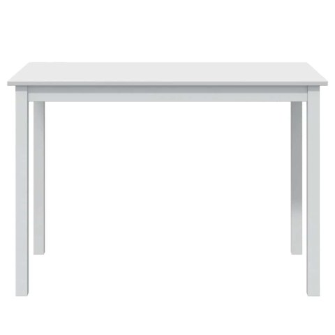 5-częściowy zestaw mebli do jadalni, biały