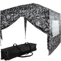Maskujący namiot ogrodowy nożycowy 3×3 m z ochroną UV