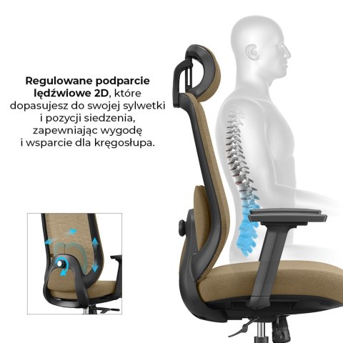 Fotel biurowy ergonomiczny ANGEL runO