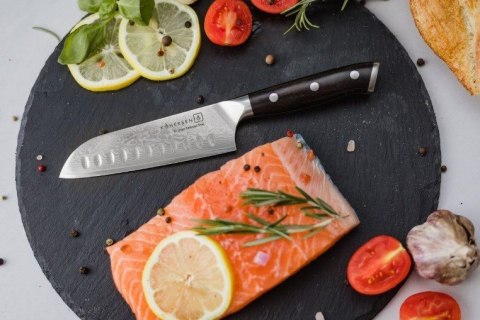 Nóż santoku Santoku Kohersen Elegance Ebony Wood 12,7cm