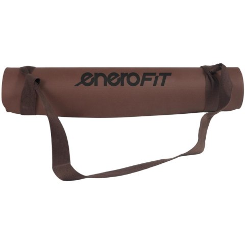 MATA DO JOGI I FITNESS TPE ANTYPOŚLIZGOWA BRĄZOWA ENERO FIT