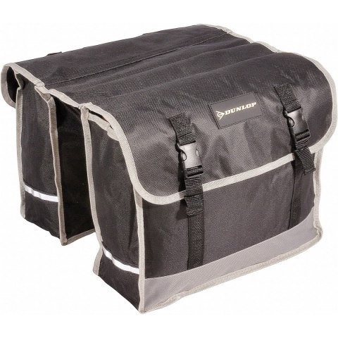 SAKWA TORBA ROWEROWA PODWÓJNA TYLNA NA BAGAŻNIK 26L DUNLOP