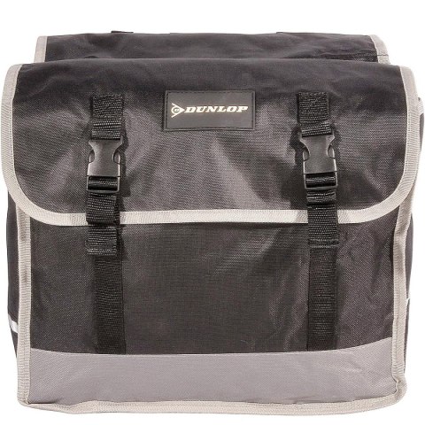 SAKWA TORBA ROWEROWA PODWÓJNA TYLNA NA BAGAŻNIK 26L DUNLOP