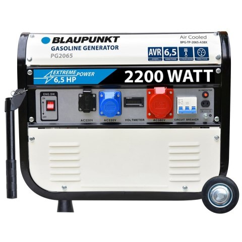 Agregat prądotwórczy / generator 2,2 kW Blaupunkt 6,5 KM BPG-TP-2065-A38X (WYPRZEDAŻ)