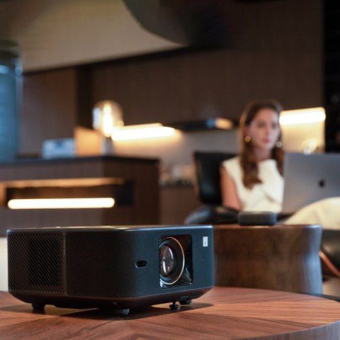 Projektor multimedialny FullHD 1080p LCD z głośnikami JBL WiFi BT K3 - czarny