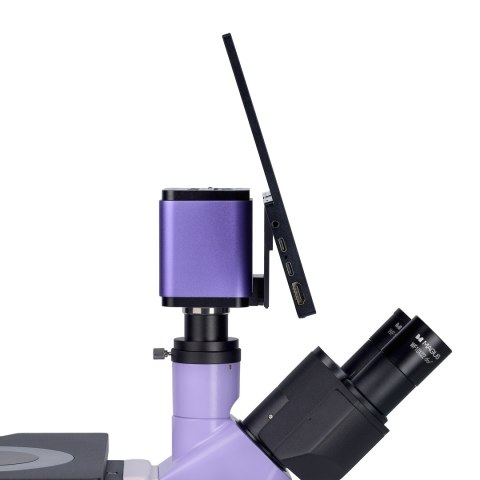 Odwrócony mikroskop metalurgiczny cyfrowy MAGUS Metal VD700 BD LCD