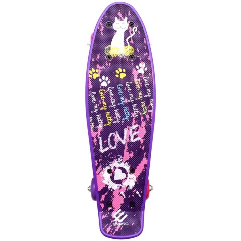 DESKOROLKA PLASTIKOWA ENERO MINI LOVE KITTY