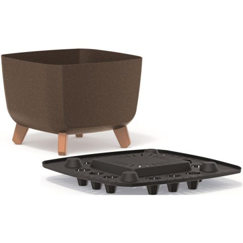 DONICZKA GRACIA SQUARE ECO WOOD 29x29CM KAWA